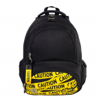 BACKPACK 17IN CAUTION (BP-07)